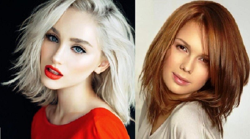 Каре «Каскад» без челки