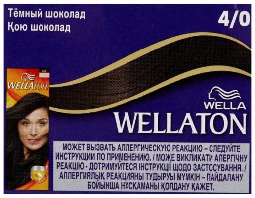 Wellaton стойкая крем-краска для волос