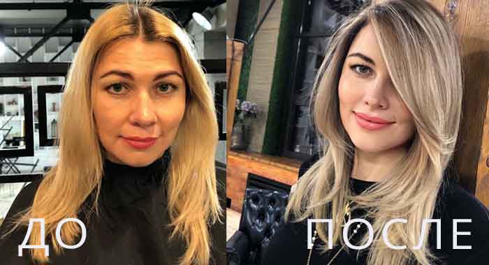 Окрашивание женщин после 35 лет