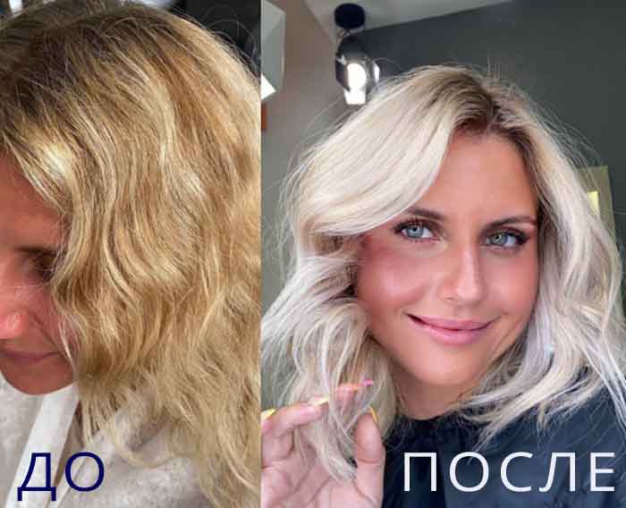 Окрашивание Airtouch Balayage для женщин после 35 лет