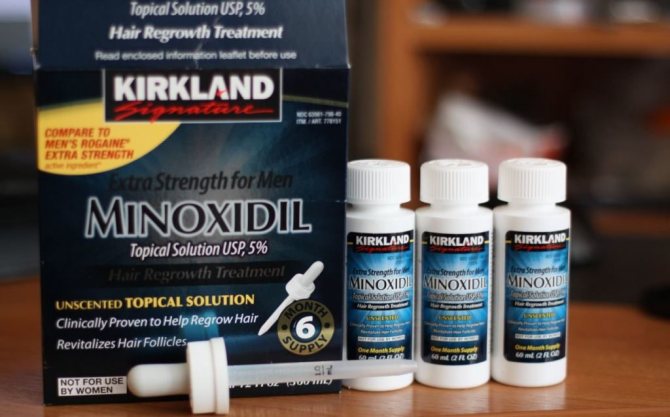 Ускоритель роста волос Minoxidil