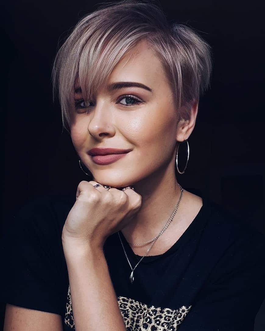 модная стрижка пикси