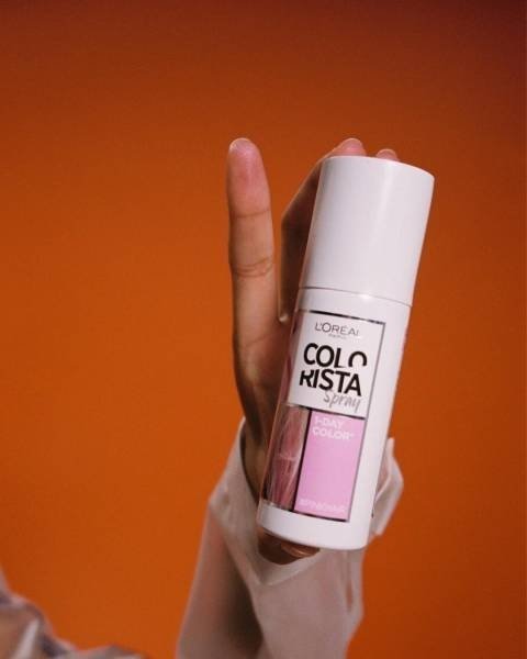 фото спрея для цветного легкого тонирования волос от L'Oréal Paris COLORISTA SPRAY