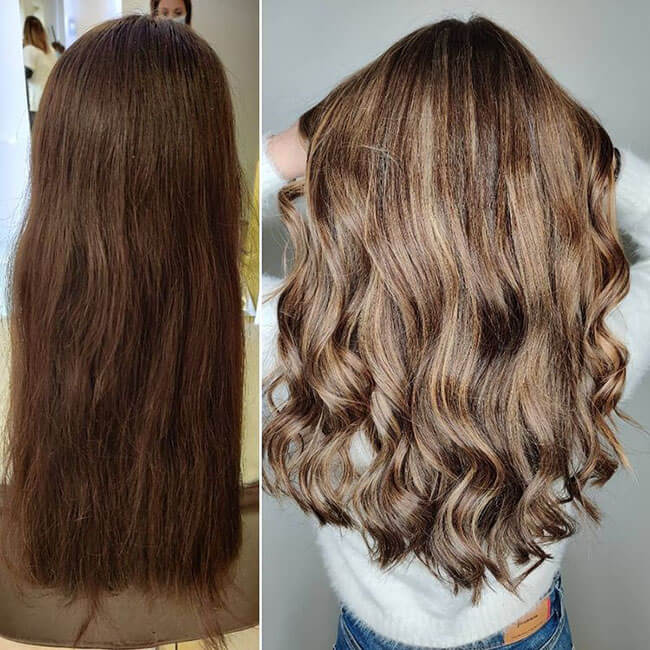 balayage (6) Балаяж на русые волосы 2022: модный оттенки. Балаяж на русые волосы средней длины