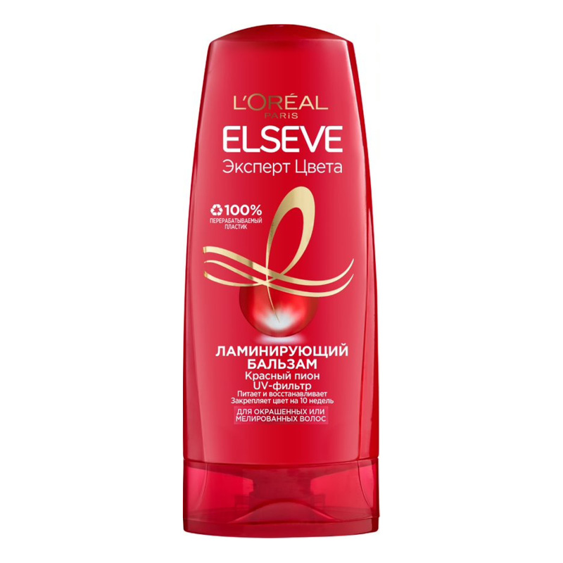 Бальзам для волос L&rsquo;Oreal Elseve Эксперт Цвета с эффектом ламинирования (для окрашенных и мелированных волос)