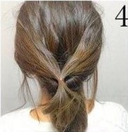 Греческая прическа для средних волос шаг 4