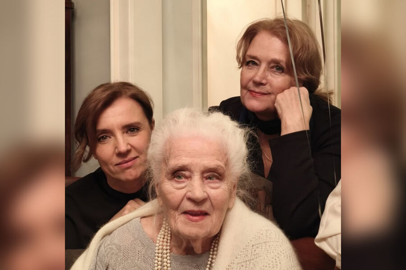 Мать Ирины Алферовой отпраздновала 103-летие в&nbsp;кругу семьи