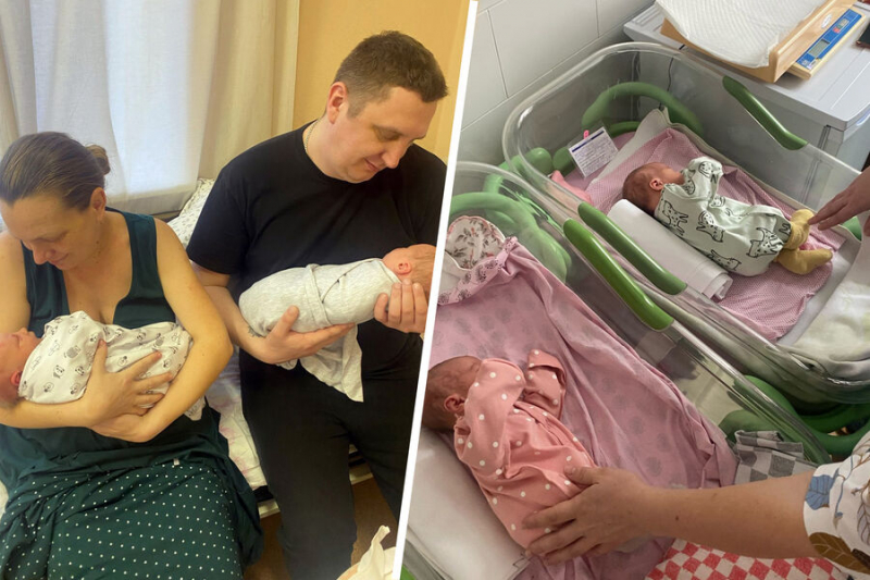 За&nbsp;сутки в&nbsp;российском роддоме родились пять пар двойняшек